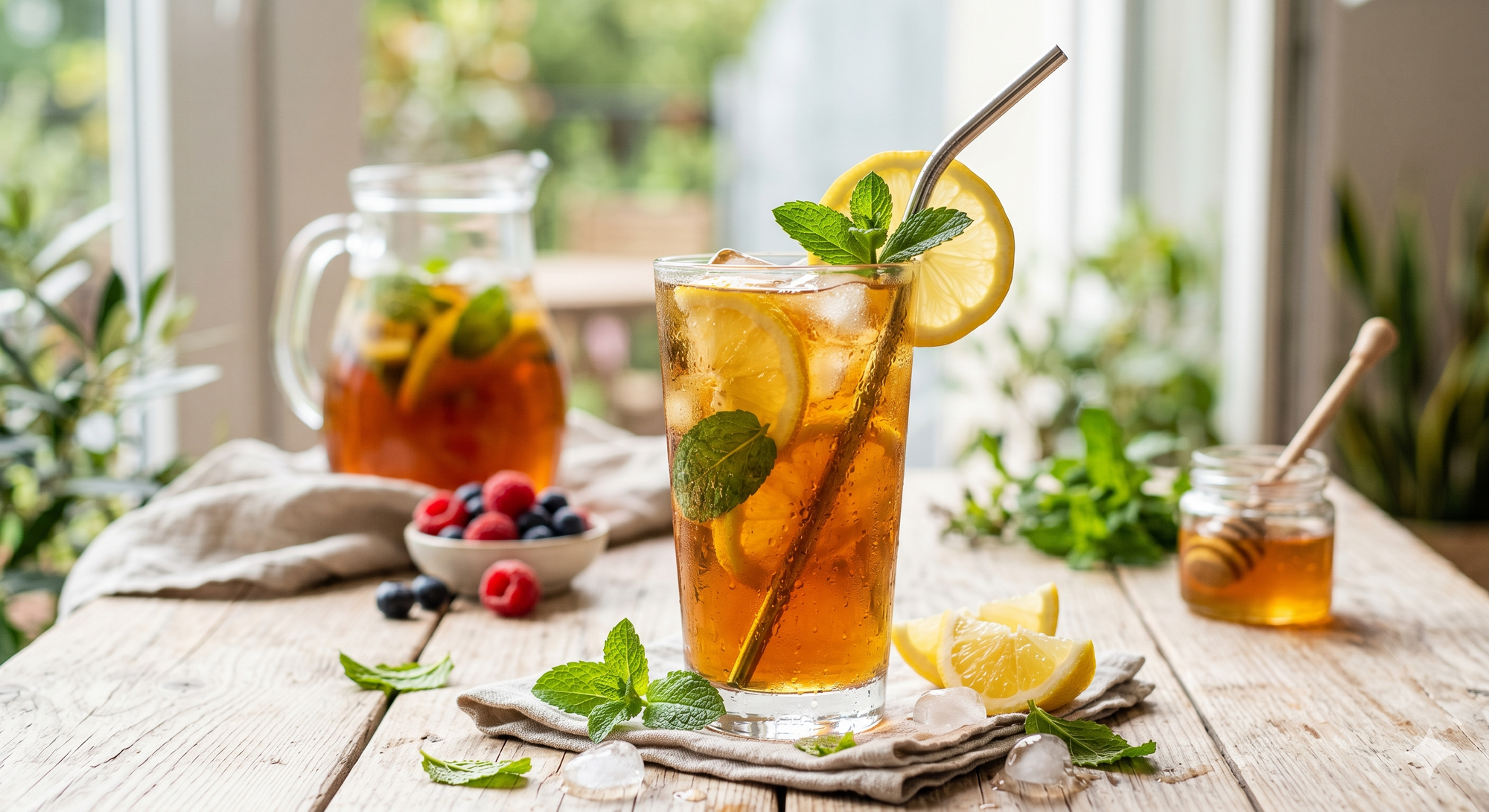Jak zrobić idealne iced tea i cold brew? Przewodnik po domowych herbatach mrożonych